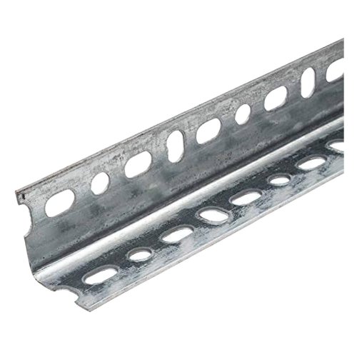 6 ft 6 in Zinc Plated Slotted Angle Dexion Metal Carisol-P-DEXION-6-1-2