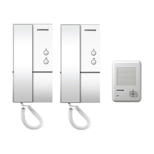 1-2 Audio Intercom Door and Dual Room Station System Commax-DPLA01 - DR201D