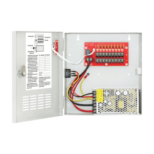9Ch. - 12VDC 10A Switching CCTV Power Supply Seco-Larm-PC-U0910-PULQ