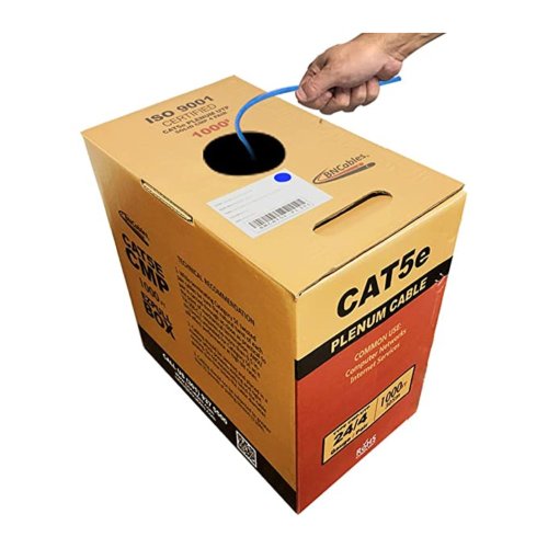 1000ft 24 AWG /4 Pair CAT5e CMR Data Cable Southwire-CAT5-24-4-96273 per ft