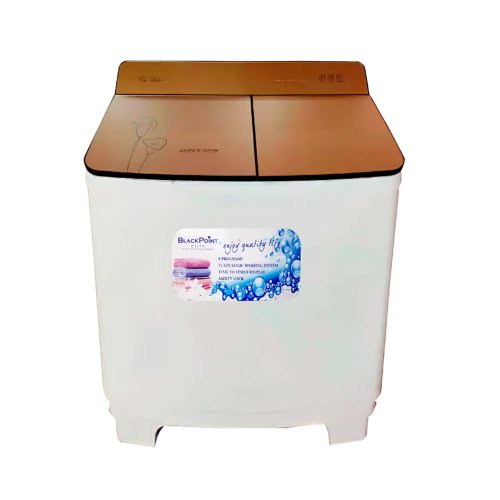 15 KG Twin Tub Washer Blackpoint-BP15-MINAJ-TTW