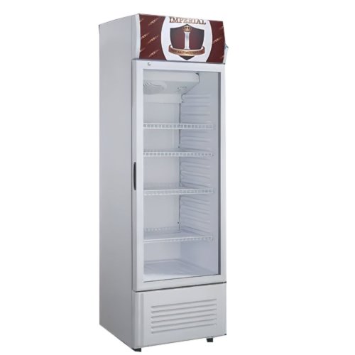10.1 Cu. Ft. Vertical Showcase Cooler  Imperial-IMP10.1-MONEY-VS-GREY