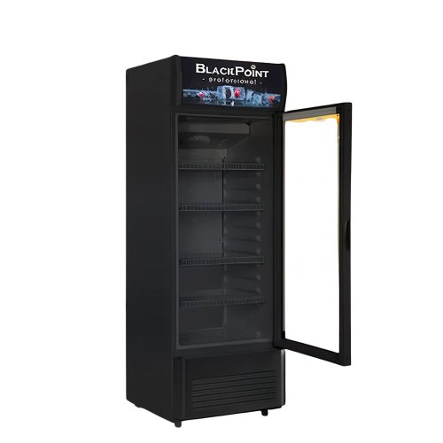 13.1 Cu. Ft. Vertical Showcase Cooler Blackpoint-BP13.1-DARK-KNIGHT-VSB