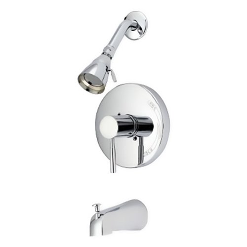 12 in Metro Series Bath And Shower Mixer Ez-Flo-LL-10306