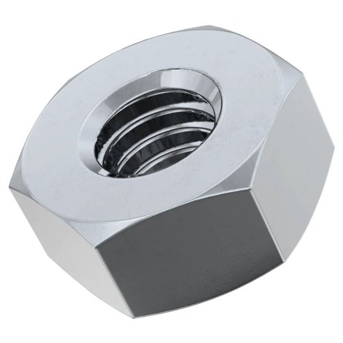M6 Zinc Plated Hex Nut Carisol-Hardware .27 x .48 x .5 in.