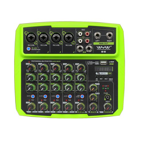 06 CH Mini Size Sound Equipment SOUNDBLAST-SB-B6-MINI-MIXER