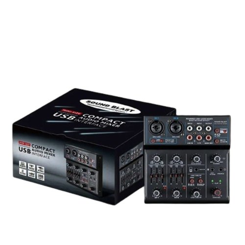 2 CH Mini Size Sound Equipment SOUNDBLAST-SB-STARTER-MIXER