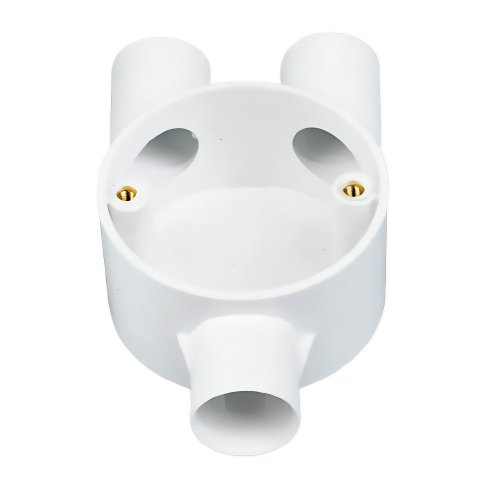 20 mm Y Besa Box Carisol-Electrical 3/4 x 3 WAY Y PVC BBox