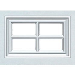 1 Stockton - Garage Door Window Premier-P-GDW-STO1-1PIECE