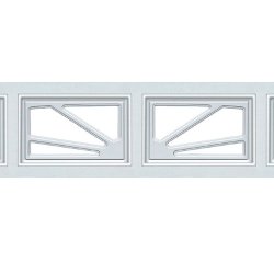 1 Sunray - Garage Door Window Set Carisol-CA-GDW-SUN1-4PIECE