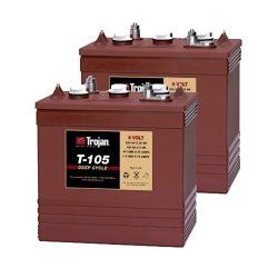 6V 225 Ah Batteries Trojan-T105-225AH-6V