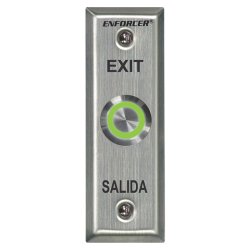 L.E.D Multicolor Vandal-Resistant Push Button and Plate Seco-Larm-SD-7175SG