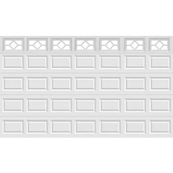 16FT Waterford - Garage Door Window Set Premier-P-7-GDW-WAT-16FT-7x1PIECE