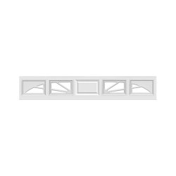 12FT Sunray - Garage Door Window Set Carisol-CA-4-GDW-SUN-12FT-1x4PIECE