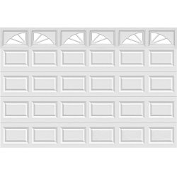 14FT Wagon Wheel - Garage Door Window Set Premier-P-6-GDW-WAG-14FT-3x2PIECE