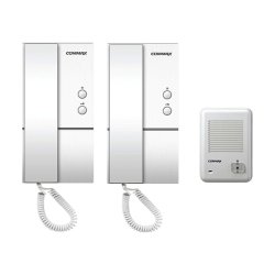 1-2 Audio Intercom Door and Dual Room Station System Commax-DPLA01 - DR201D