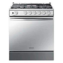 30in. Gas Stove Samsung-NX52T7322-7522-LS-AP