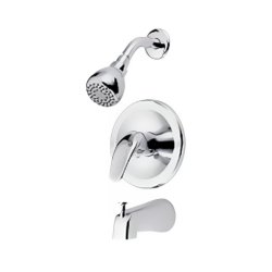 12 in Traditional Bath And Shower Mixer Ez-Flo-10046