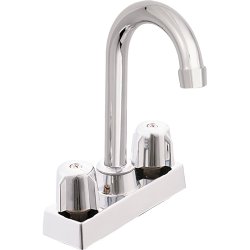 4 in.  Basic and Brass Series Bar Mixer  Ez-Flo-10328