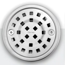 4 in. Round Center Floor Drain Bisman-BMFD144R
