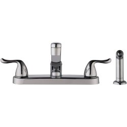 12 in Impression Kitchen Mixer with spray Ez-Flo-10200