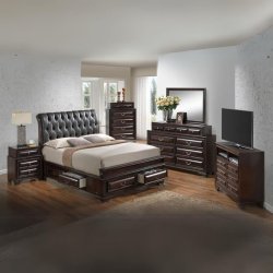 6 Piece  Queen Bedroom Set Louis-QUEEN-ROLEX