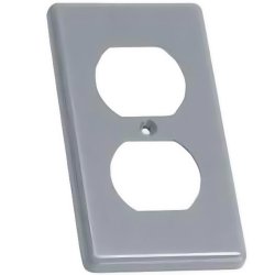 100 mm x 50 mm Handy Box Plug Cover Carisol-Electrical 4 x 2 PVC Plug Cover
