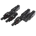 MC4 Solar Panel Connector Pair Branch Carisol-MC4BRANCH2TO1