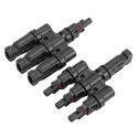 MC4 Solar Panel Connector Pair Branch Carisol-MC4BRANCH3TO1