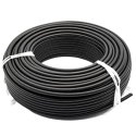 No. 8 Solar PV Double Insulated Black Wire Carisol-Black - No. 8 Awg - per ft.