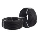 No. 8 Solar PV Double Insulated Black Wire Carisol-Black - No. 8 Awg - per ft.