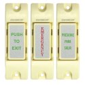 NO - NC PVC Push Button Seco-Larm-SS-075C-PEQ