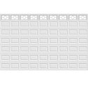 20FT Waterford - Garage Door Window Set Premier-P-9-GDW-WAT-20FT-9x1PIECE