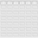 14FT Danube - Garage Door Window Set Premier-P-6-GDW-DAN-14FT-6x1PIECE