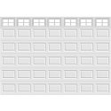 16FT Stockton - Garage Door Window Set Clopay-A-7-GDW-STO-16FT-7x1PIECE