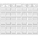 16FT Wagon Wheel - Garage Door Window Set Carisol-CA-7-GDW-WAG-16FT-1x3PIECE