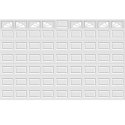 20FT Wagon Wheel - Garage Door Window Set Premier-P-9-GDW-WAG-20FT-4x2PIECE