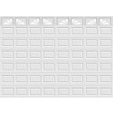 18FT Wagon Wheel - Garage Door Window Set Carisol-CA-8-GDW-WAG-18FT-4x2PIECE