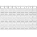 20FT Stockton - Garage Door Window Set Clopay-A-9-GDW-STO-20FT-9x1PIECE