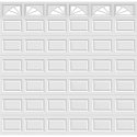 14FT Wagon Wheel - Garage Door Window Set Premier-P-6-GDW-WAG-14FT-3x2PIECE