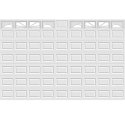 20FT Sunray - Garage Door Window Set Carisol-CA-9-GDW-SUN-20FT-2x5PIECE