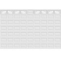 20FT Wagon Wheel - Garage Door Window Set Clopay-A-9-GDW-WAG-20FT-4x2PIECE
