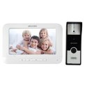 7 in. Video Intercom Door and Room Station System Hikvision-DS-KIS202