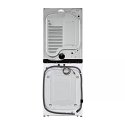 12 KG  Single Unit Front Load Washer and Dryer LG-WKE100HVA-SIL