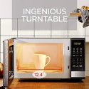 1.1 cu. ft. Microwave  Black And Decker-EM031MNR-STEEL