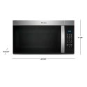 1.7 cu. ft. Microwave Whirlpool-RANGE-TOP-WMMS3130RZ