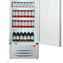 15 Cu. Ft. Vertical Showcase Cooler Blackpoint-BP15VS-LOOKA