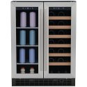 7.5 Cu. Ft. Twin Showcase Imperial-IMP7.5-MERLOT-MIMOSA