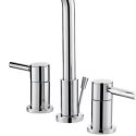 14 in Metro Series Basin Mixer with pop-up Ez-Flo-LL-10305