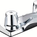 4 in. Basic and Brass Series Bathroom Basin Mixer Ez-Flo-10281LF